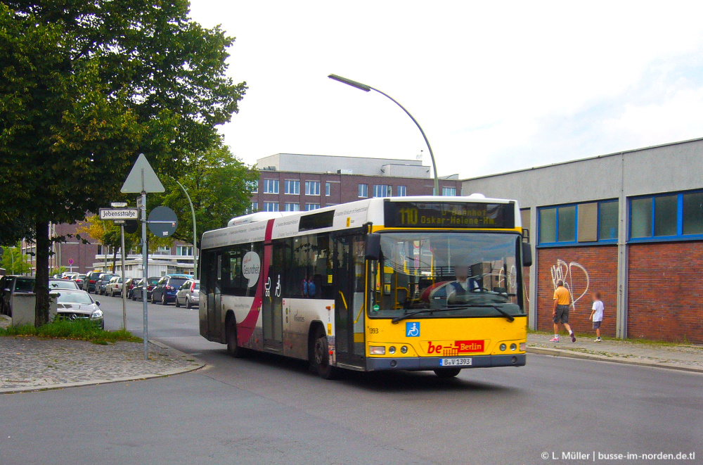 Берлин, Volvo 7000 № 1393