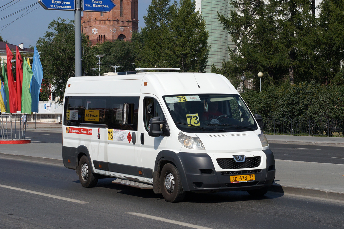 Тюменская область, Нижегородец-2227SK (Peugeot Boxer) № АЕ 478 72