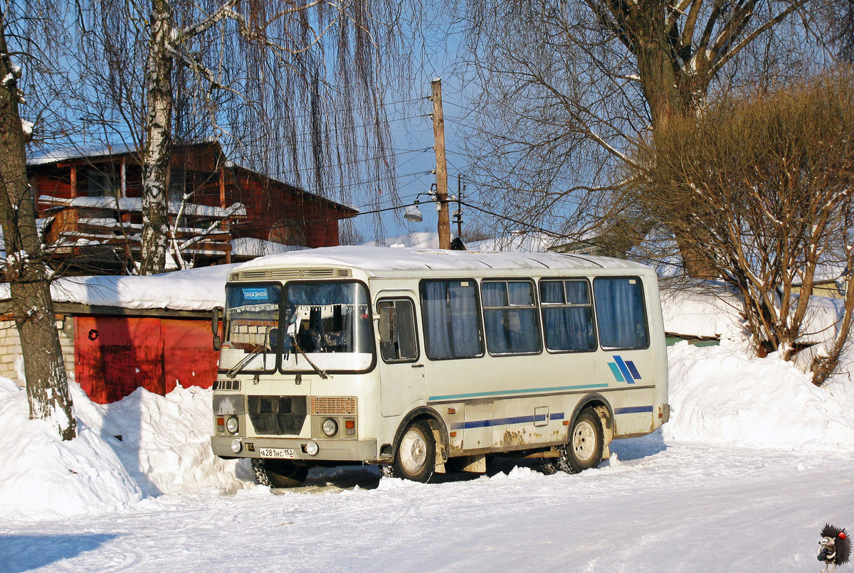 Нижегородская область, ПАЗ-32054 № А 281 НС 152