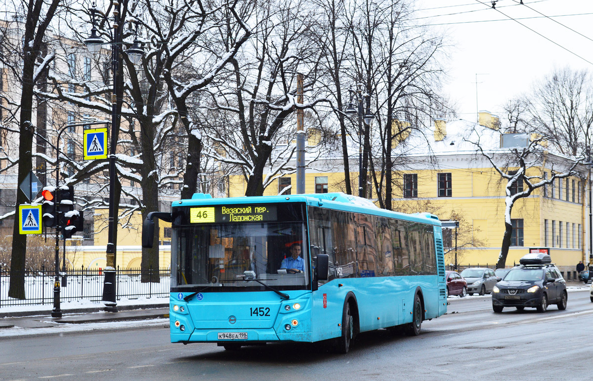 Санкт-Петербург, ЛиАЗ-5292.65 № 1452