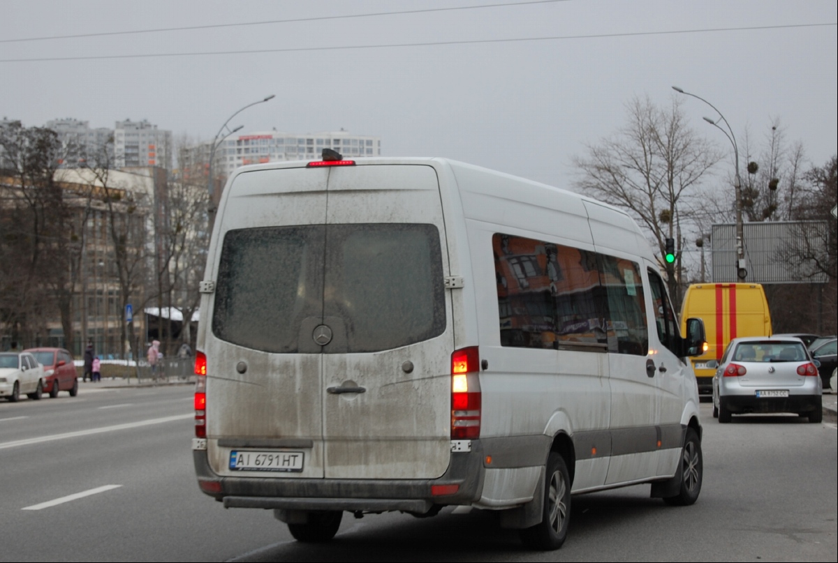Киевская область, Mercedes-Benz Sprinter W906 313CDI № AI 6791 HT