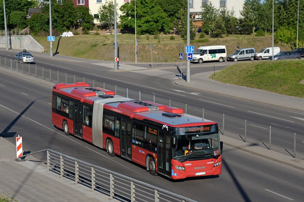 Литва, Scania Citywide LFA № V8003