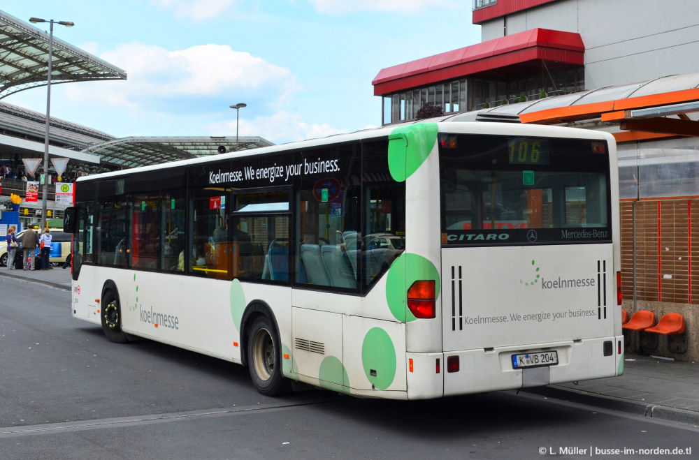 Северный Рейн-Вестфалия, Mercedes-Benz O530 Citaro № 204