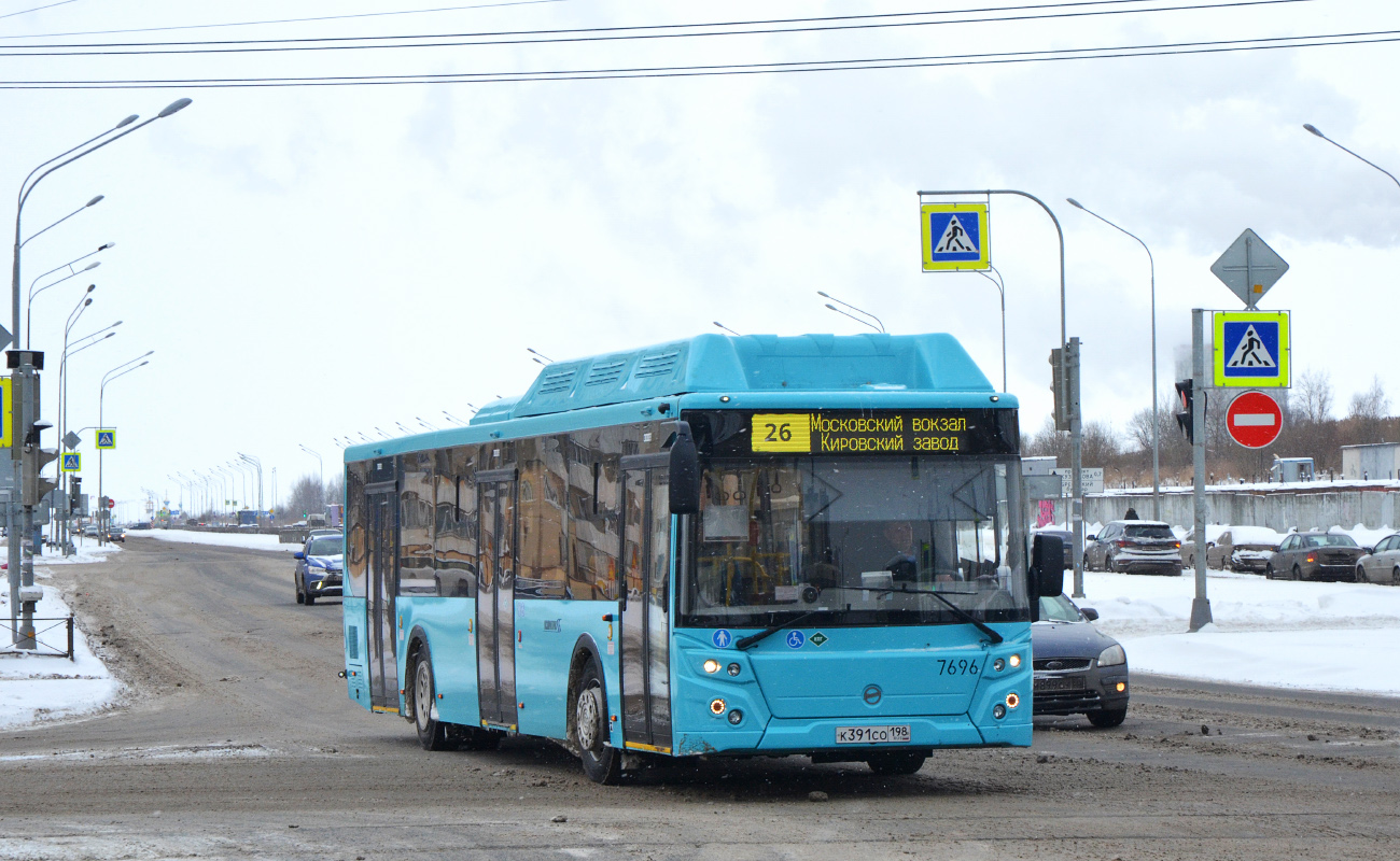 Санкт-Петербург, ЛиАЗ-5292.67 (CNG) № 7696