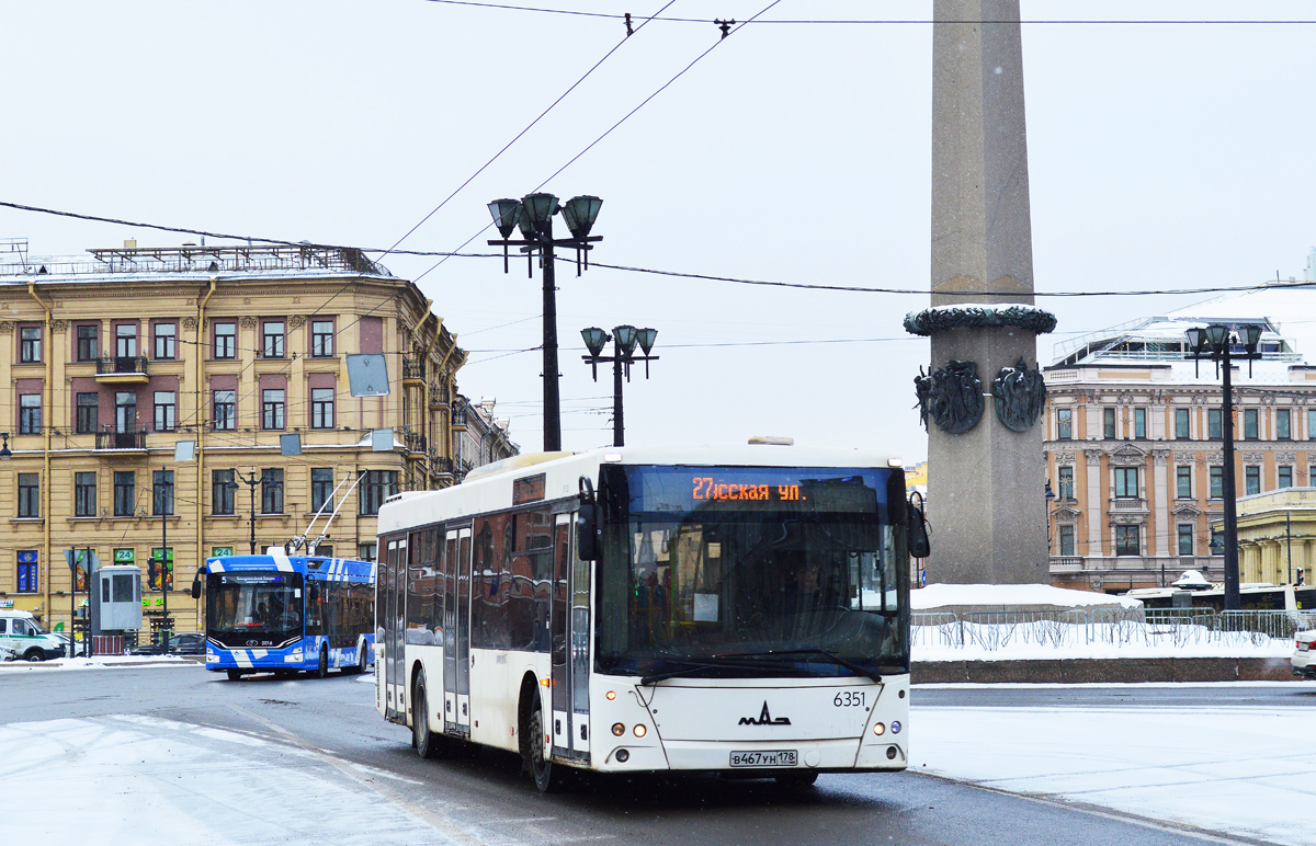 Sankt Petersburg, MAZ-203.085 Nr 6351