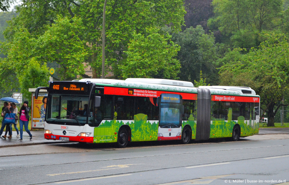 Северный Рейн-Вестфалия, Mercedes-Benz O530GDH Citaro G BlueTec-Hybrid № 1827