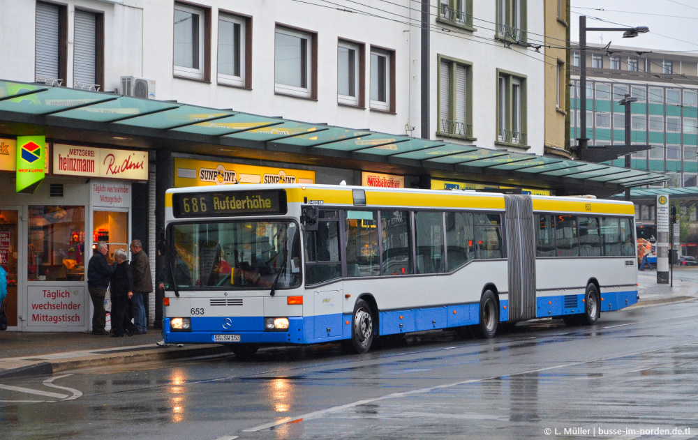 Северный Рейн-Вестфалия, Mercedes-Benz O405GN2 № 653