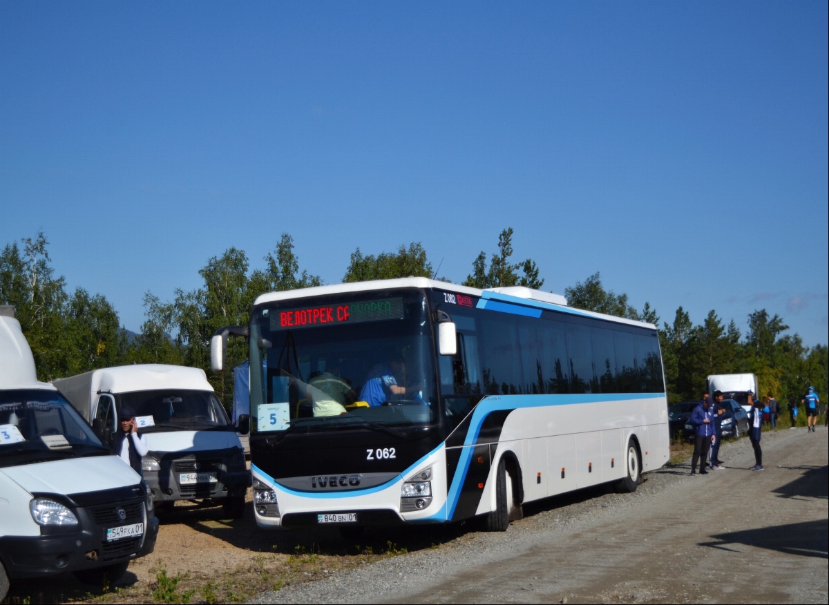 Астана, IVECO Crossway LINE 13M (СарыаркаАвтоПром) № Z062