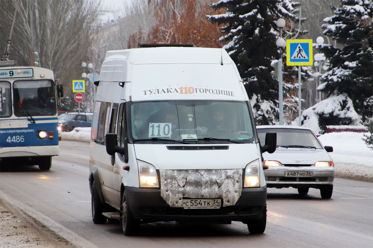 Волгоградская область, Нижегородец-222709  (Ford Transit) № С 554 ТК 34