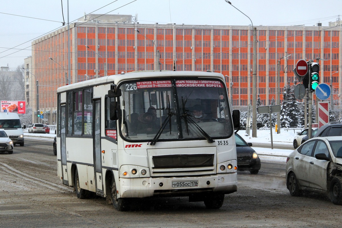 Санкт-Петербург, ПАЗ-320402-03 № n535