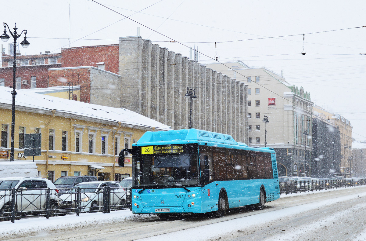 Санкт-Петербург, ЛиАЗ-5292.67 (CNG) № 7696