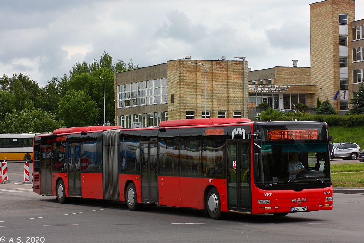 Литва, MAN A23 Lion's City GL NG313 № 3017