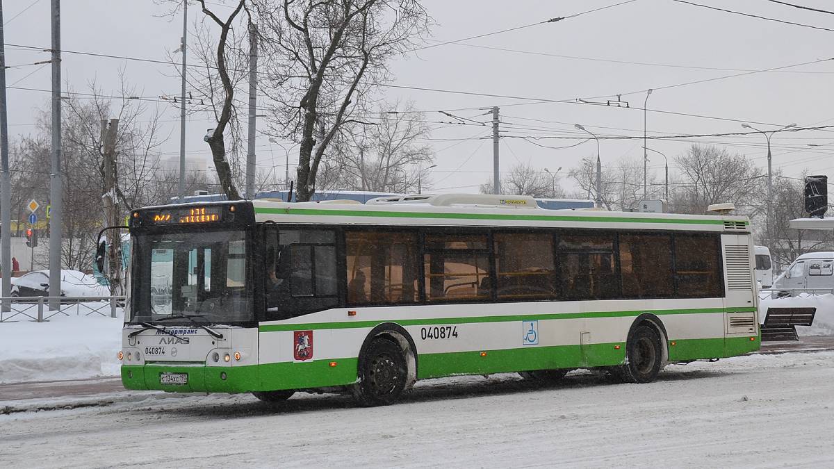 Москва, ЛиАЗ-5292.22 (2-2-2) № 040874