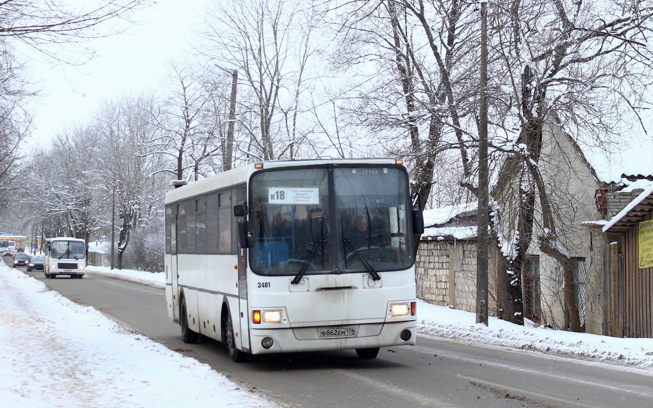 Ленинградская область, ЛиАЗ-5256.58 № 3481