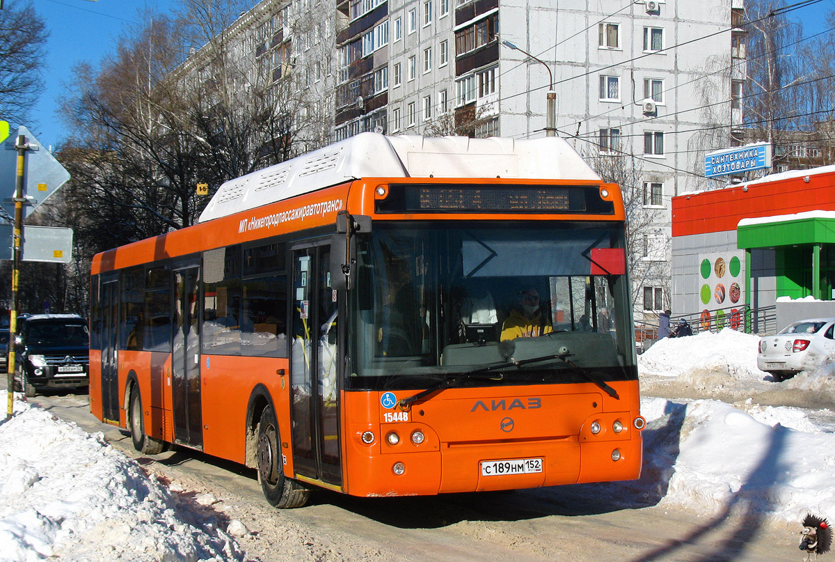 Нижегородская область, ЛиАЗ-5292.67 (CNG) № 15448