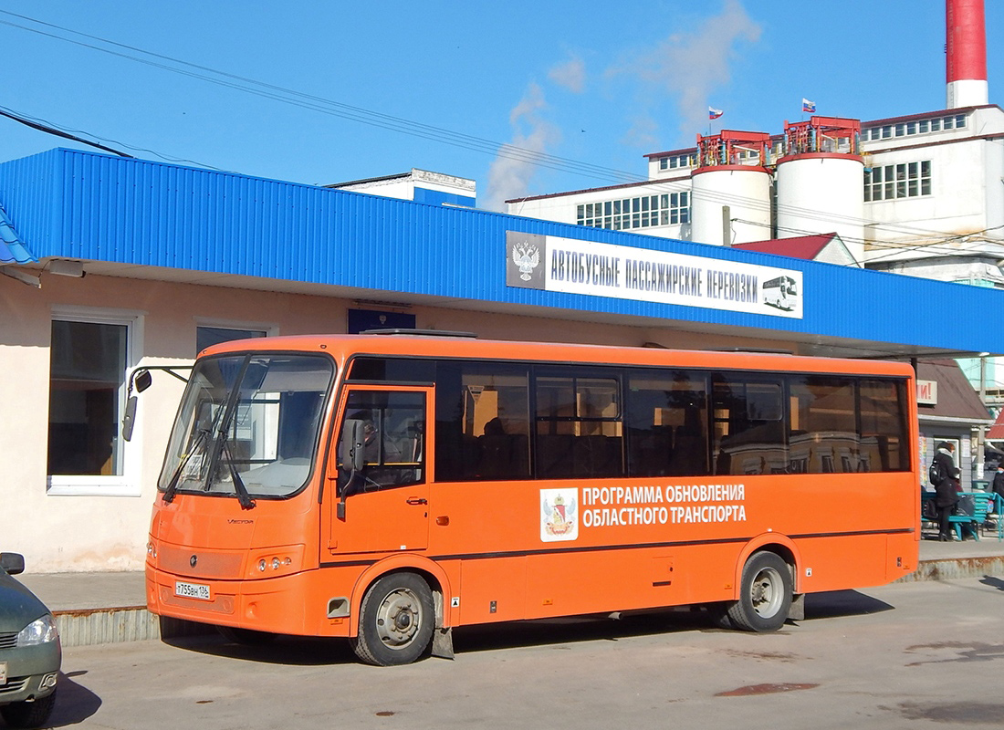 Воронежская область, ПАЗ-320414-04 "Вектор" № Т 755 ВН 136