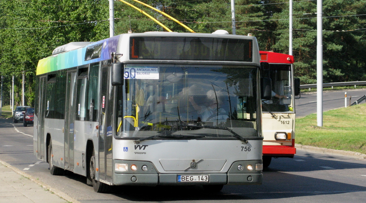 Литва, Volvo 7700 № 756