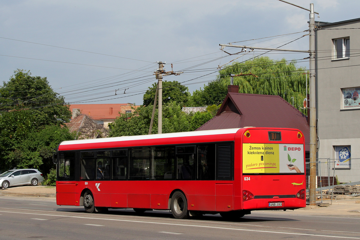 Литва, Solaris Urbino II 12 № 634