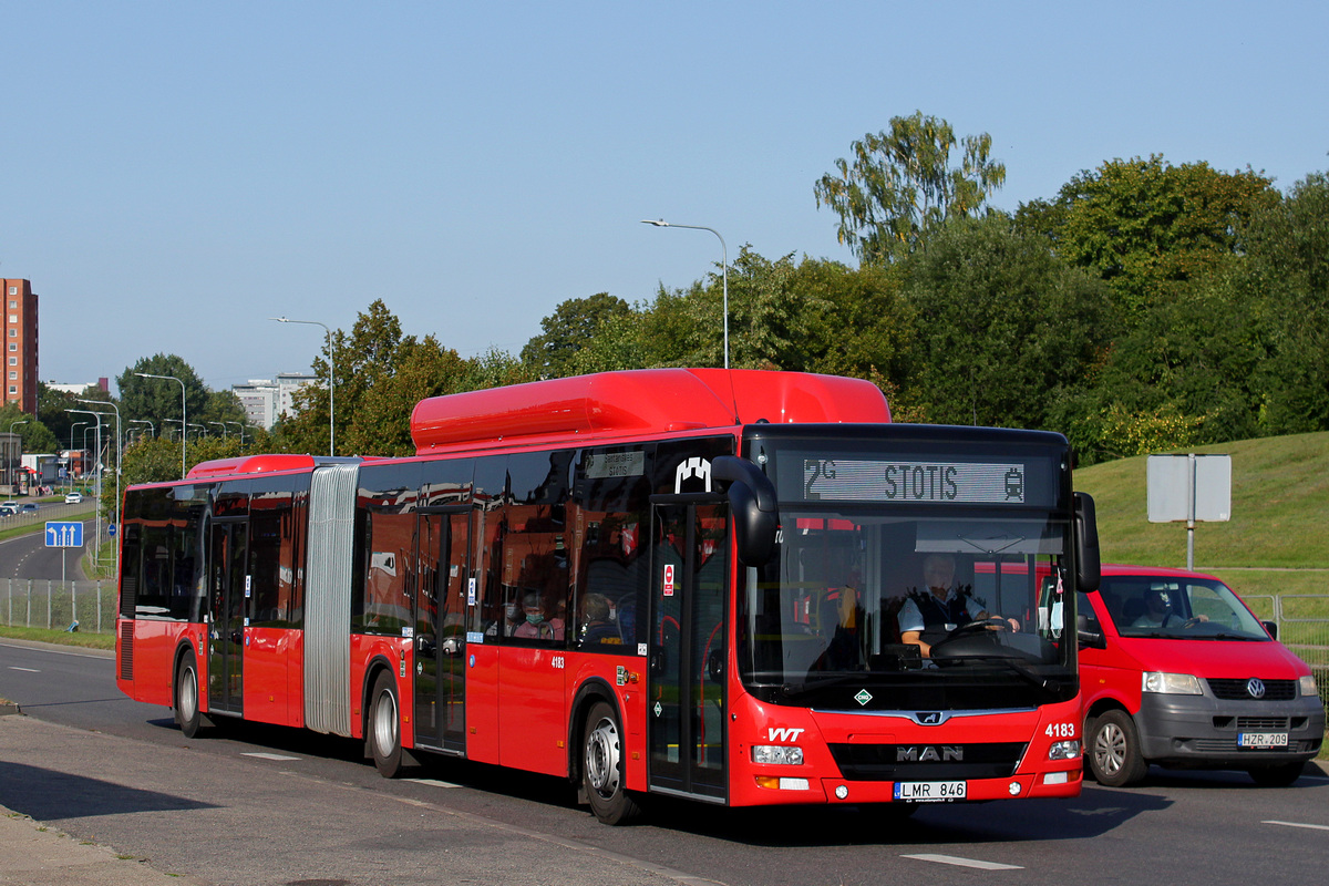 Литва, MAN A23 Lion's City G NG313 CNG № 4183