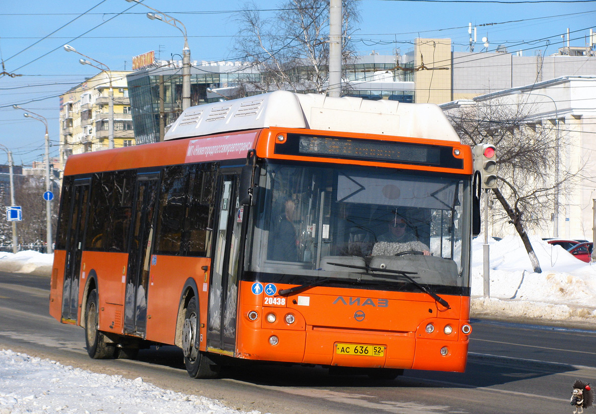 Нижегородская область, ЛиАЗ-5292.67 (CNG) № 20438