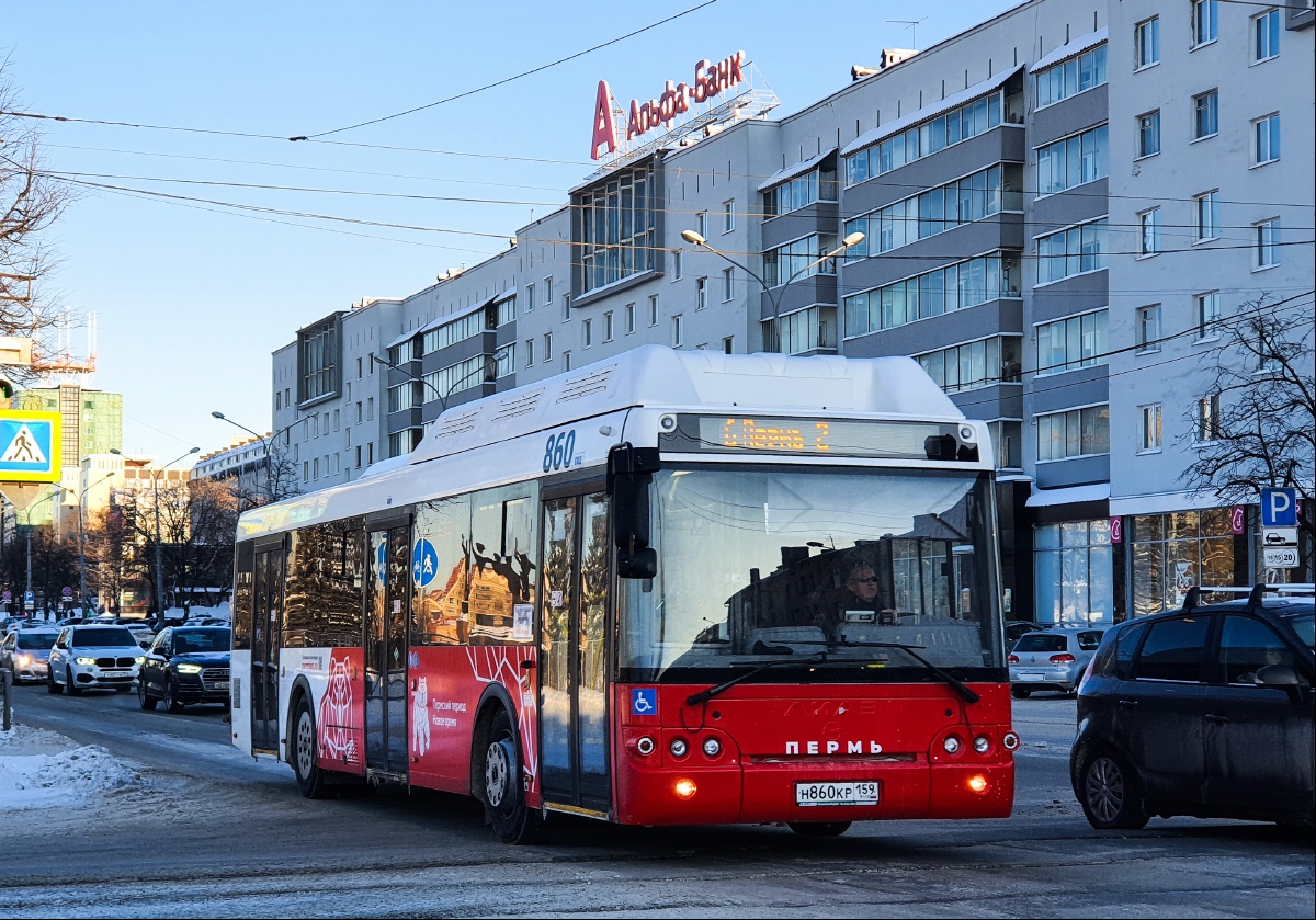 Пермский край, ЛиАЗ-5292.67 (CNG) № Н 860 КР 159