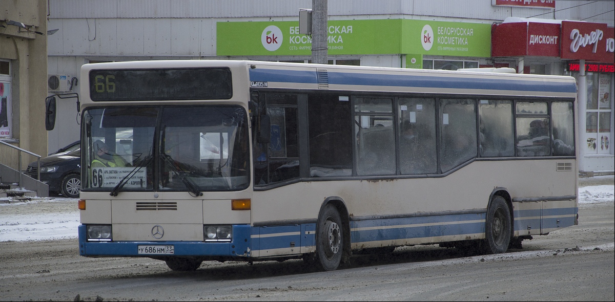 Пензенская область, Mercedes-Benz O405N2 № У 686 НМ 33