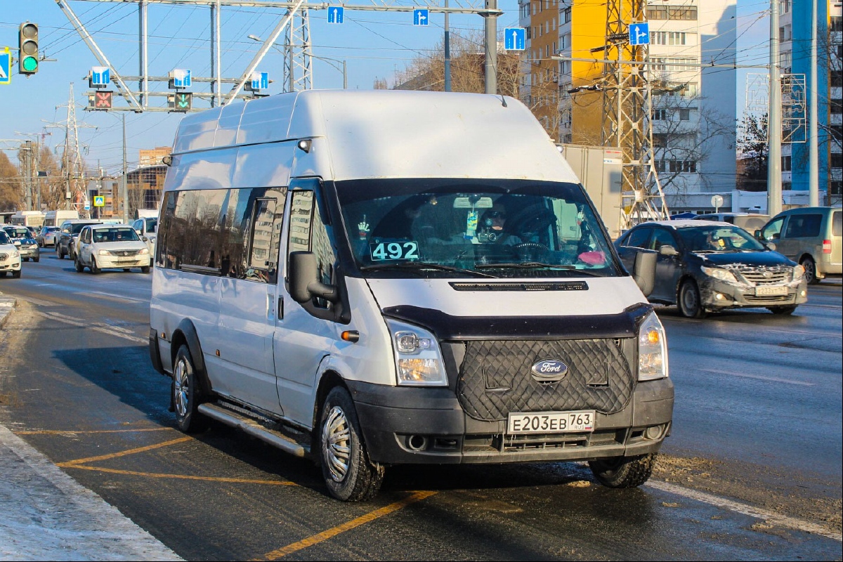 Самарская область, Sollers Bus B-BF (Ford Transit) № Е 203 ЕВ 763