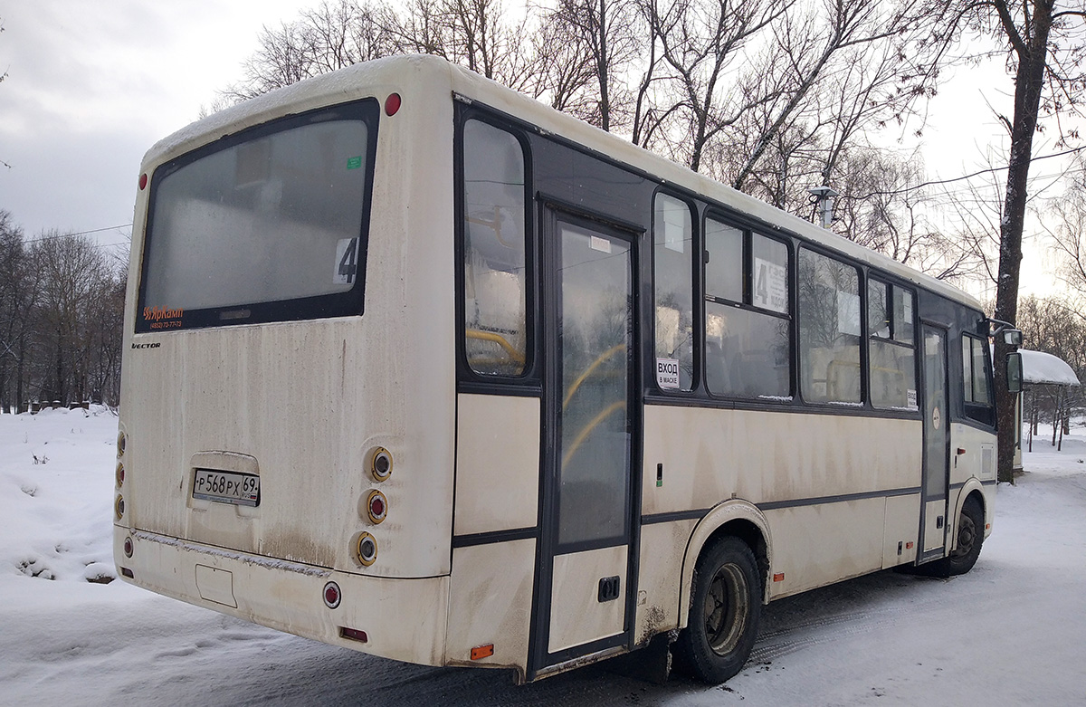 Тверская область, ПАЗ-320412-04 "Вектор" № Р 568 РХ 69