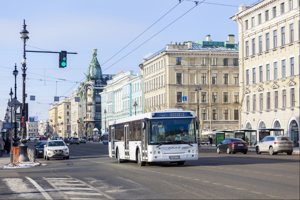 Санкт-Петербург, ЛиАЗ-5292.60 № 6985