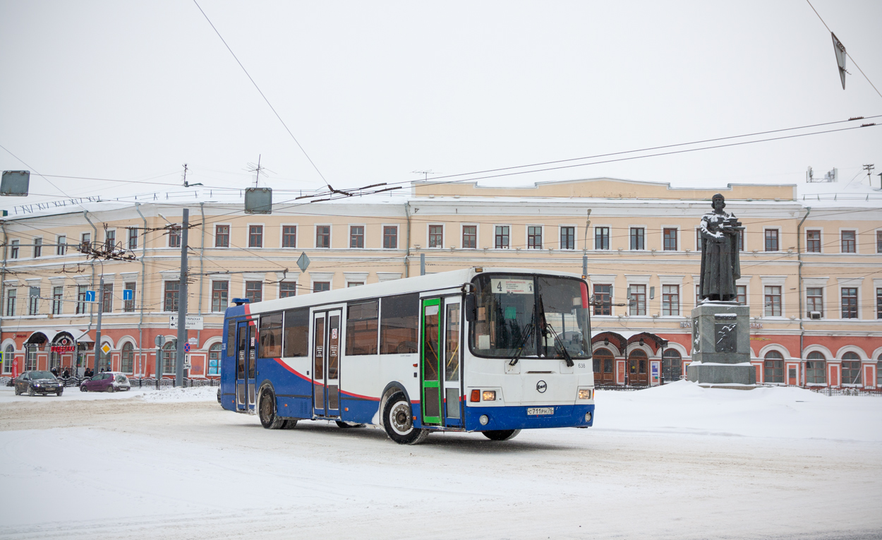 Ярославская область, ЛиАЗ-5256.53 № 638