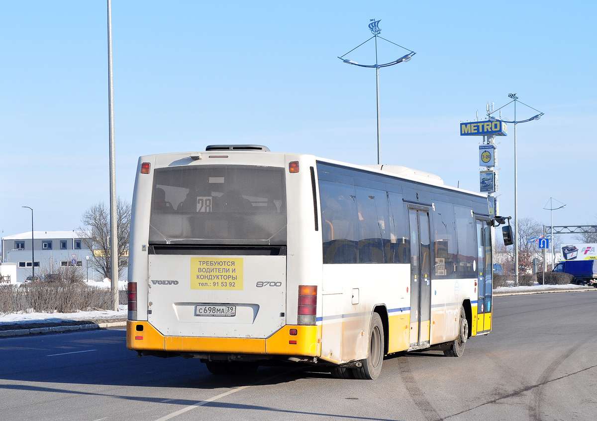 Калининградская область, Volvo 8700LE № С 698 МА 39