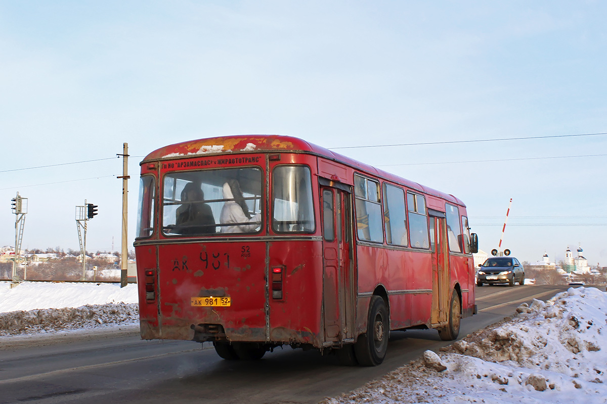 Нижегородская область, ЛиАЗ-677М № АК 981 52