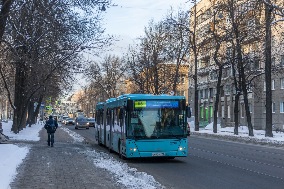 Санкт-Петербург, МАЗ-216.066 № 2210