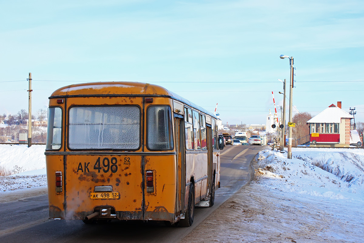 Нижегородская область, ЛиАЗ-677М № АК 498 52