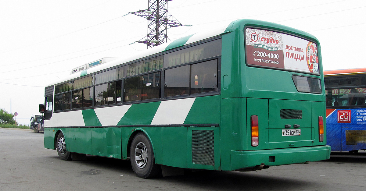 Приморский край, Hyundai AeroCity 540 № Р 351 ЕР 125 Приморский край, Hyundai AeroCity 540 № Р 351 ЕР 125