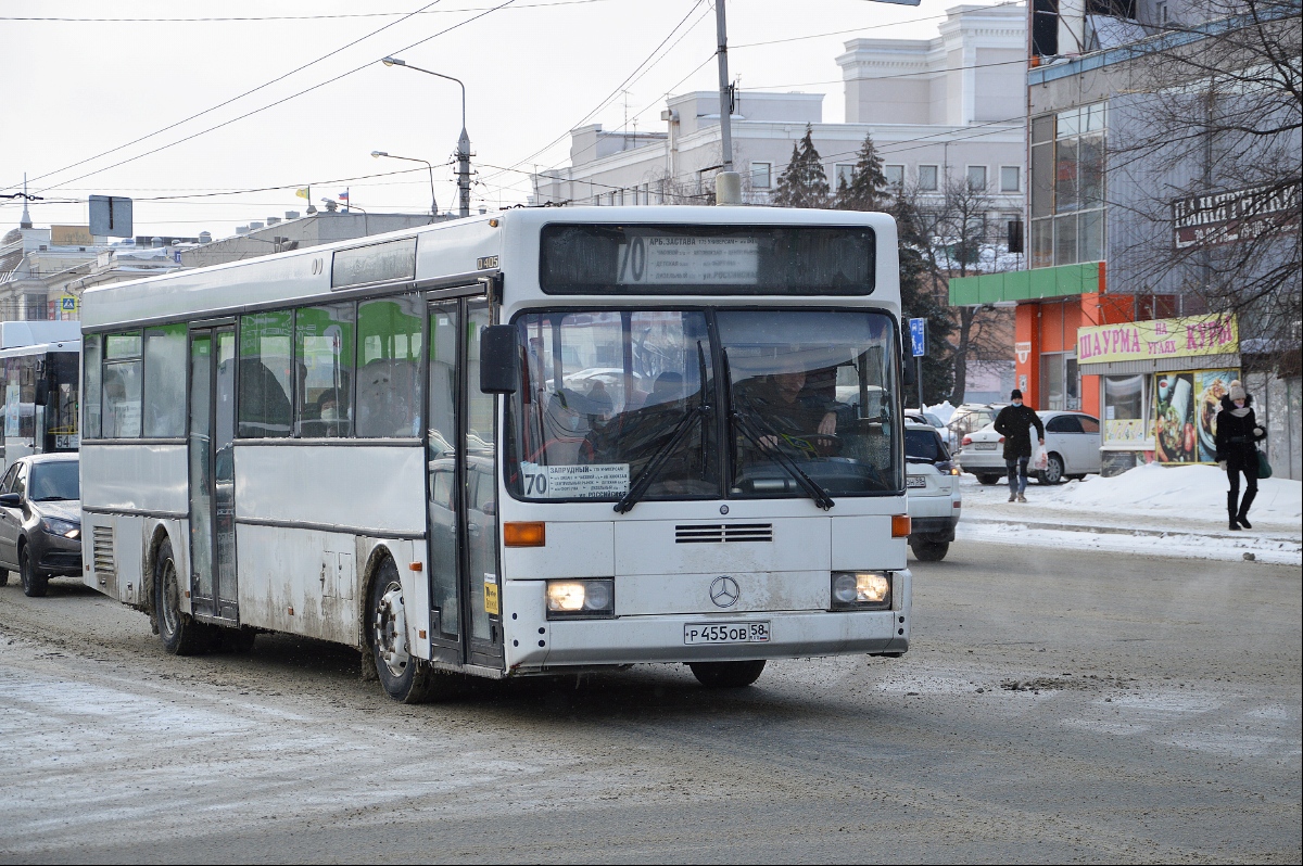 Пензенская область, Mercedes-Benz O405 № Р 455 ОВ 58