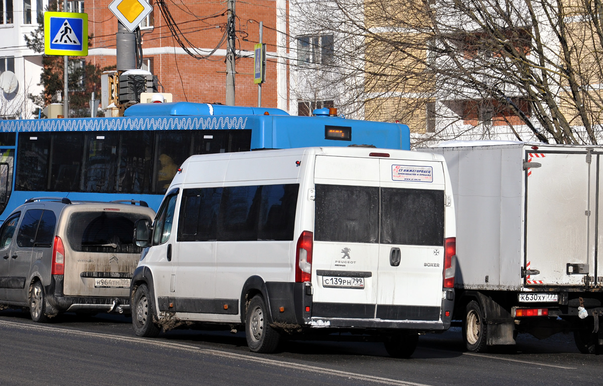 Москва, Нижегородец-2227SK (Peugeot Boxer) № С 139 РН 799