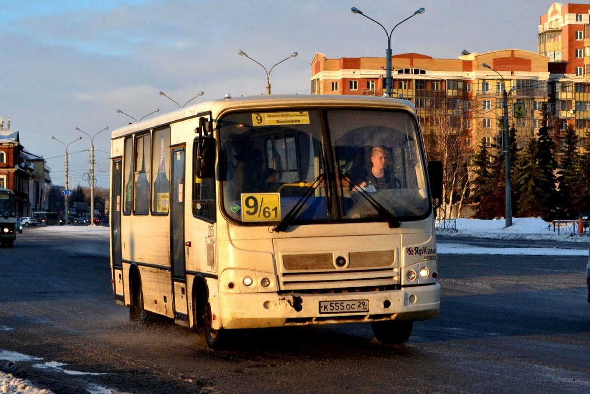 Архангельская область, ПАЗ-320302-08 № 2155