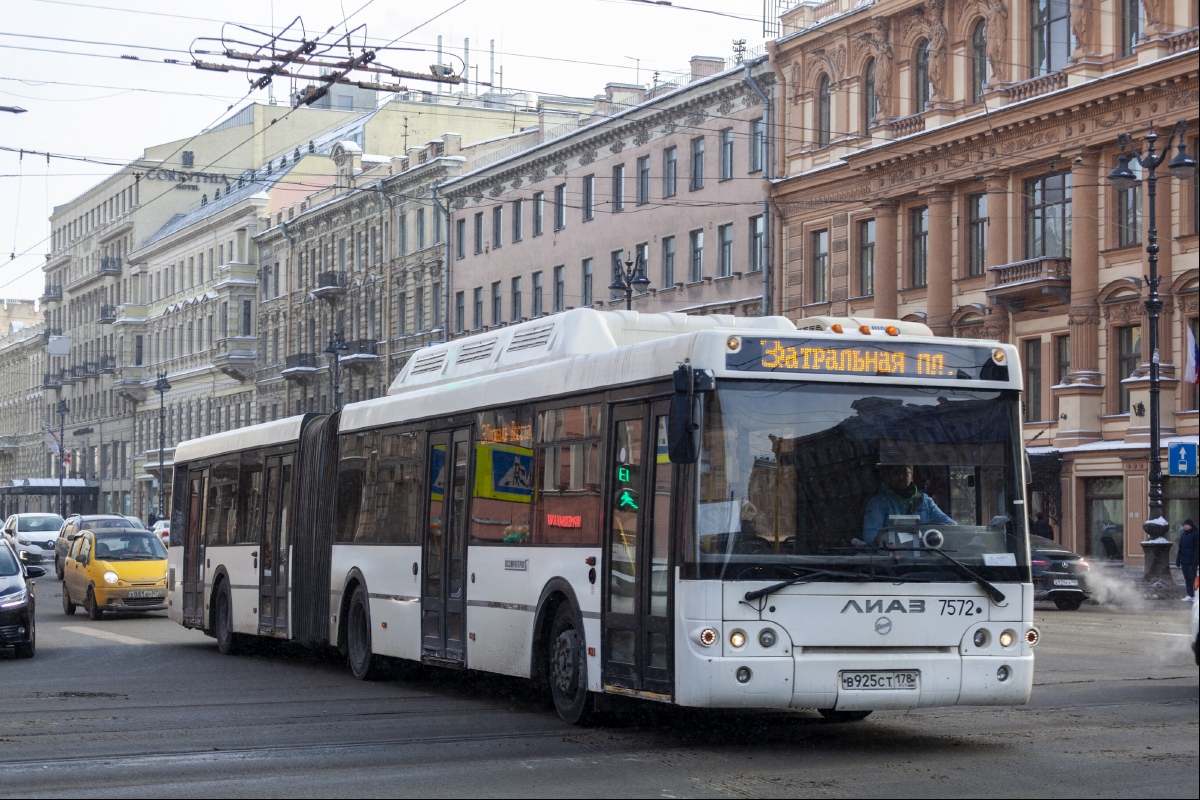 Санкт-Петербург, ЛиАЗ-6213.71 № 7572