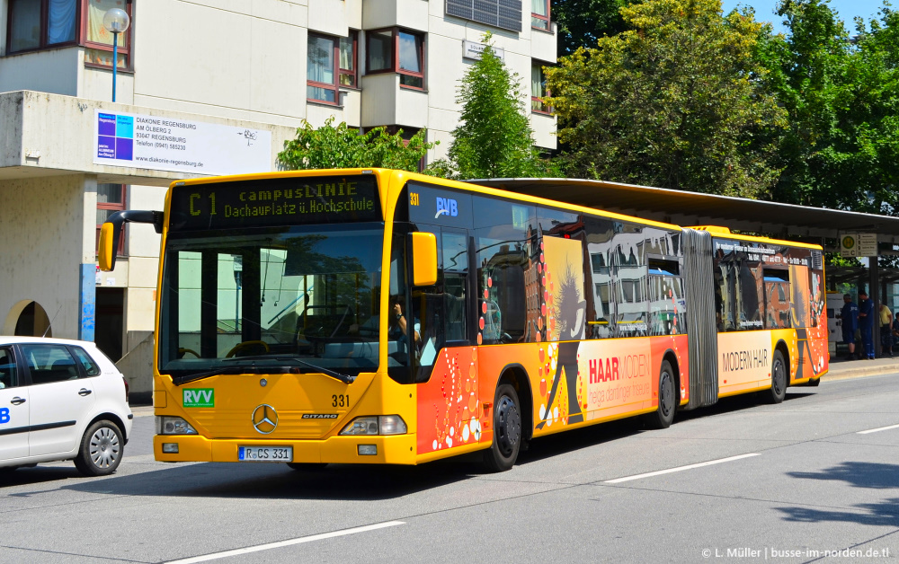 Бавария, Mercedes-Benz O530G Citaro G № 331