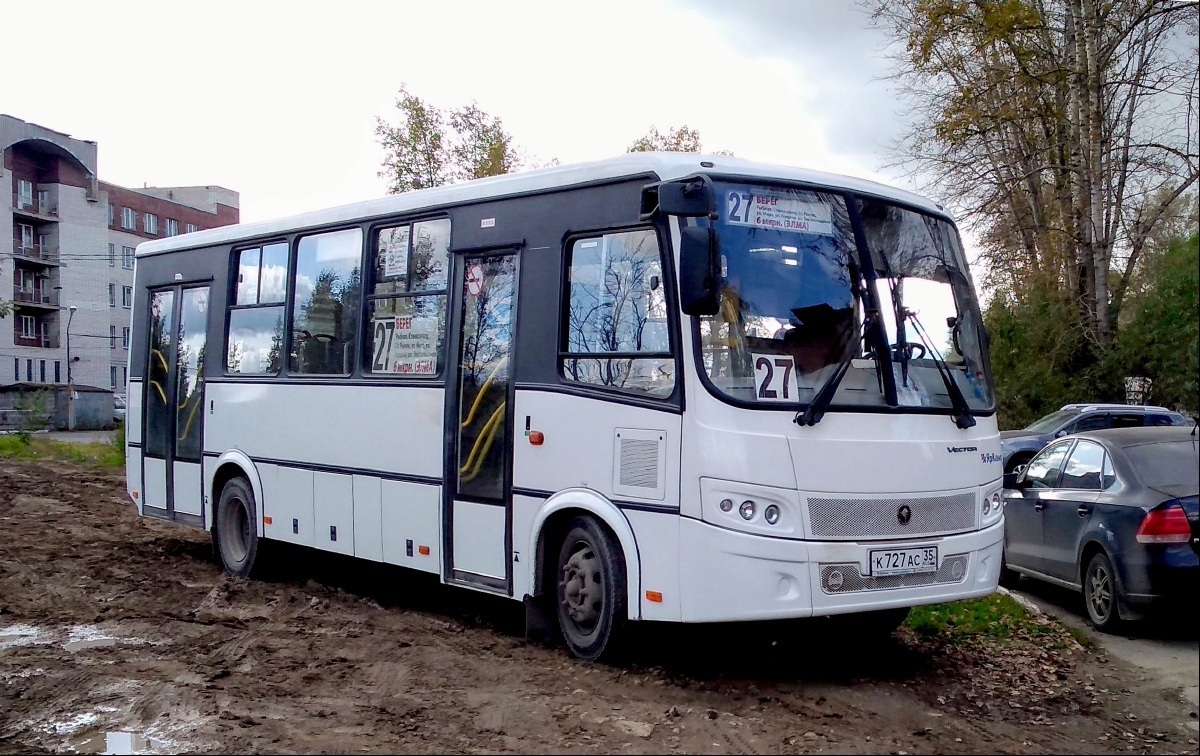 Вологодская область, ПАЗ-320414-05 "Вектор" (1-2) № К 727 АС 35