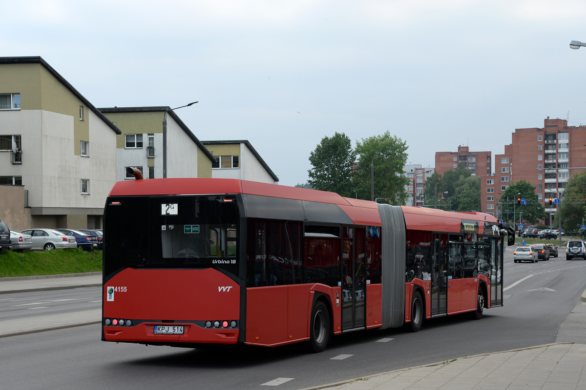 Литва, Solaris Urbino IV 18 № 4155