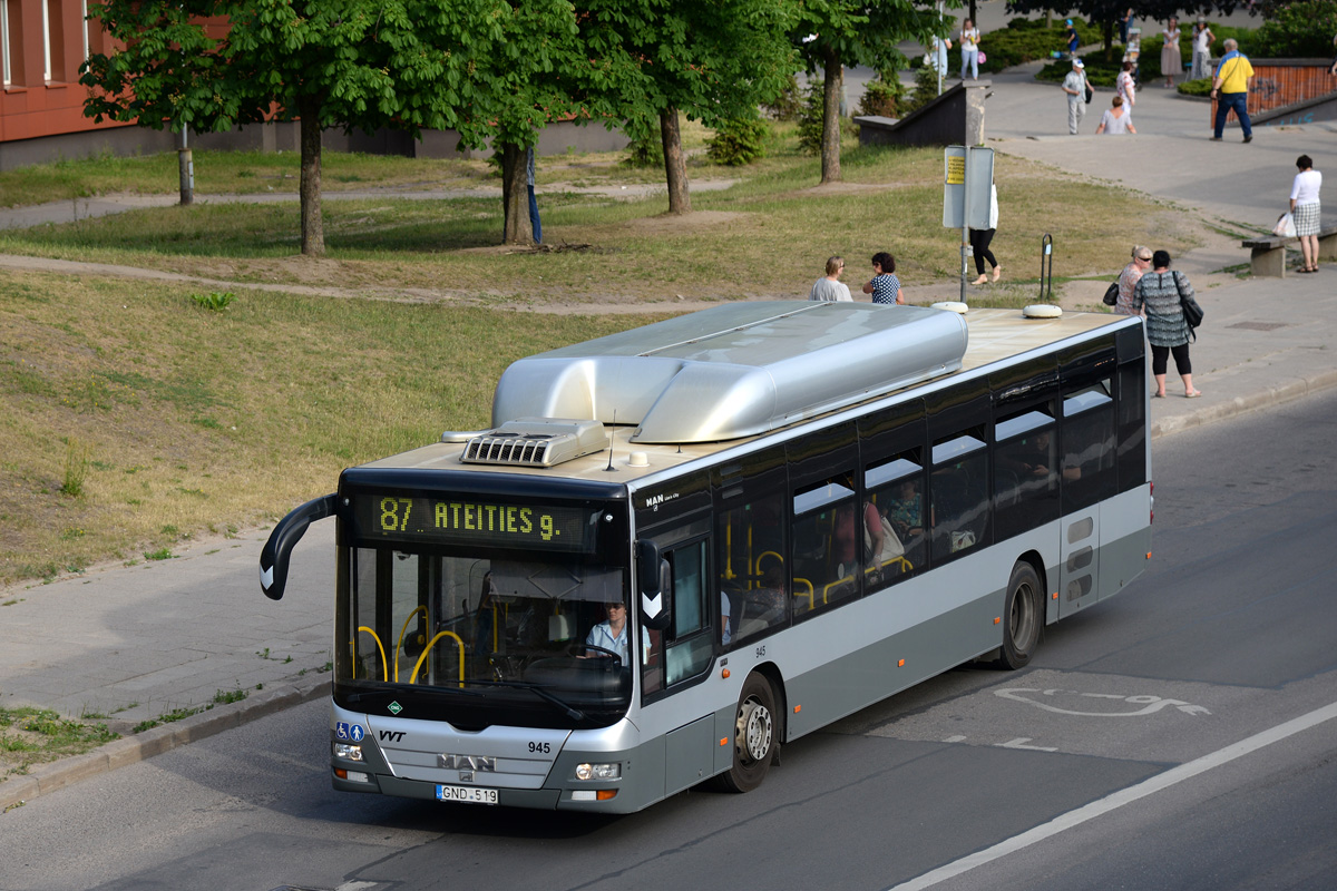 Литва, MAN A21 Lion's City NL273 CNG № 945