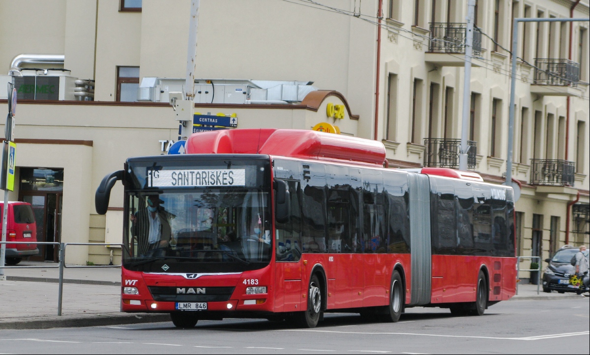 Литва, MAN A23 Lion's City G NG313 CNG № 4183