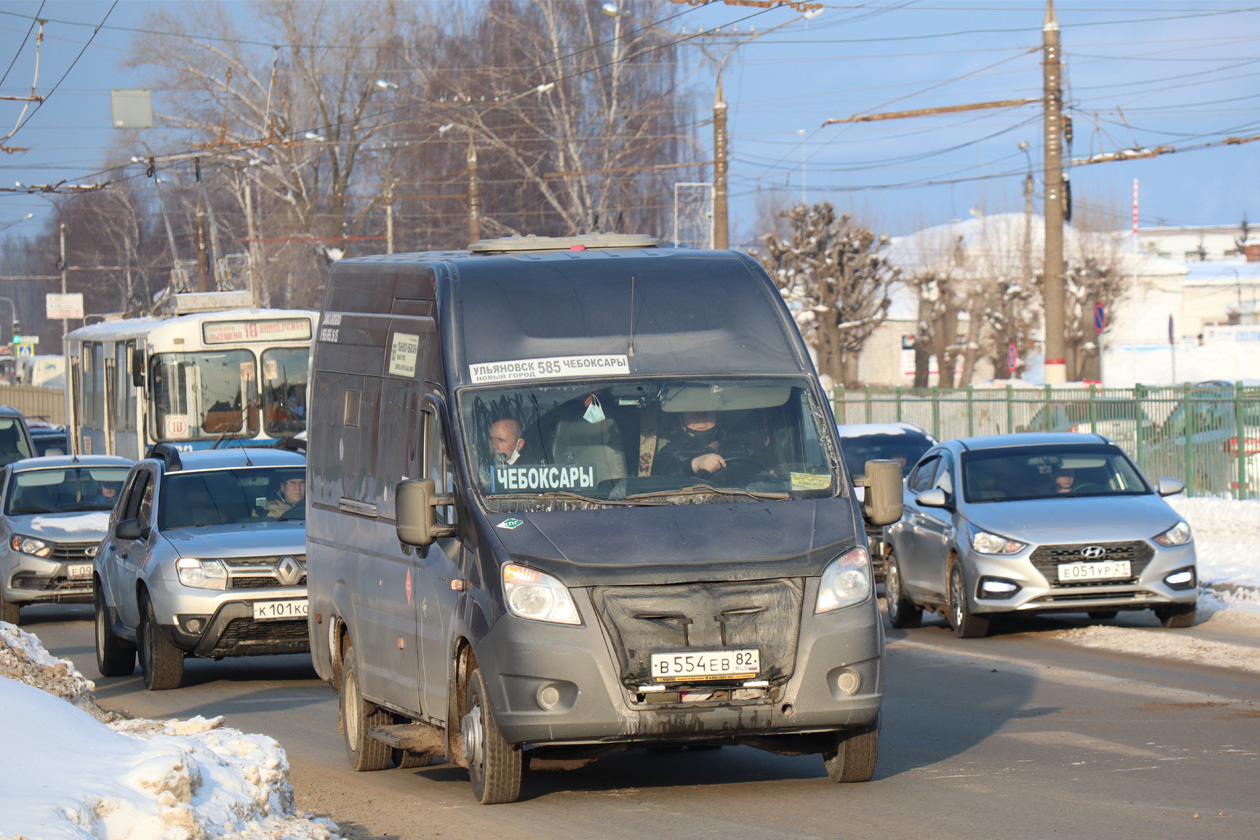 Ульяновская область, ГАЗ-A65R35 Next № В 554 ЕВ 82