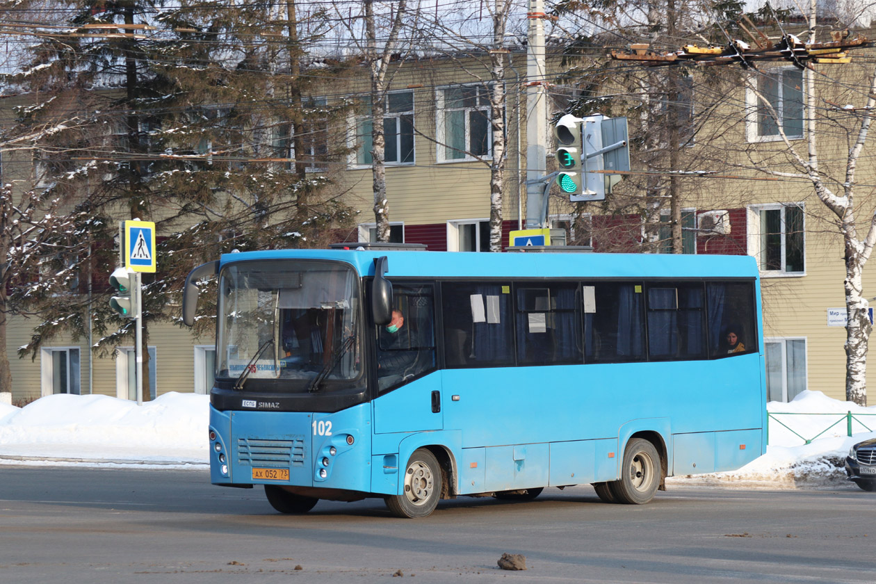 Ulyanovsk region, SIMAZ-2258 № 102