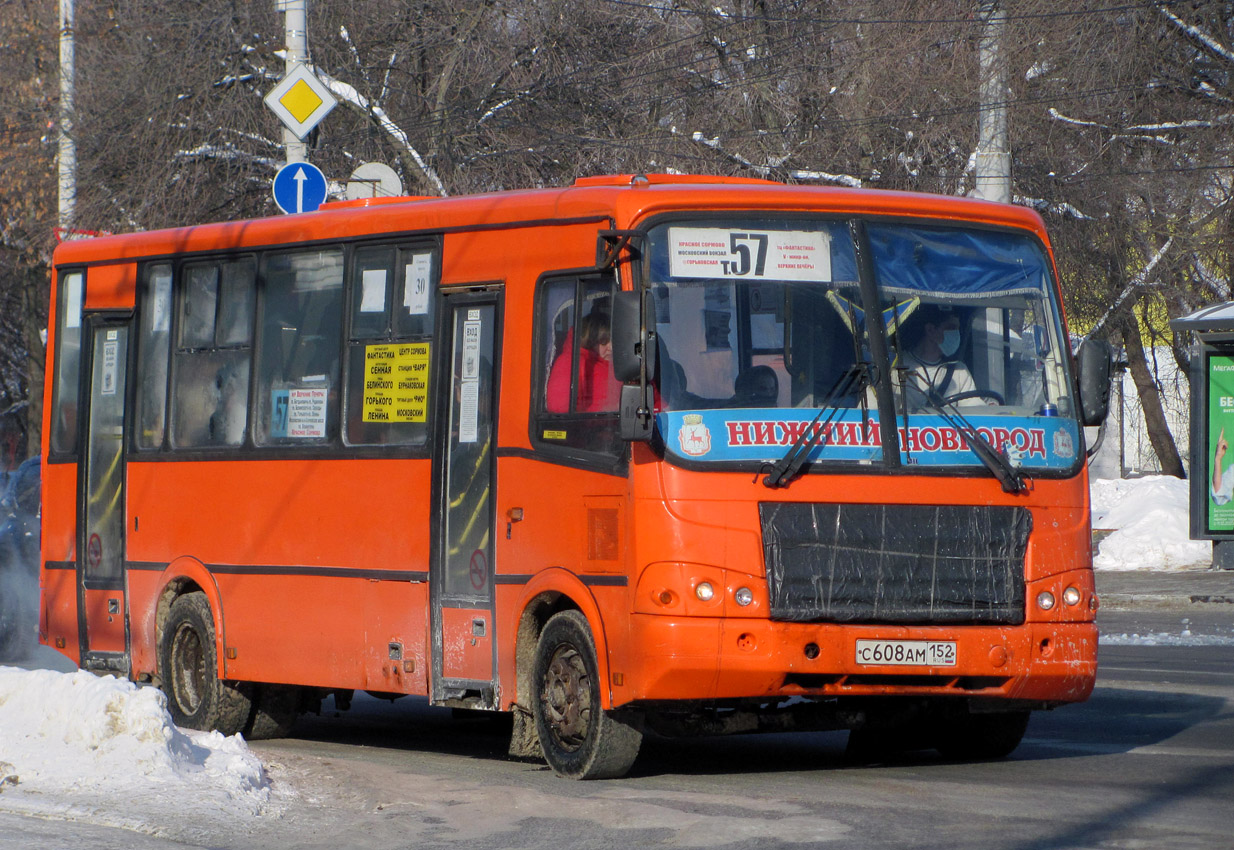 Нижегородская область, ПАЗ-320412-05 № С 608 АМ 152