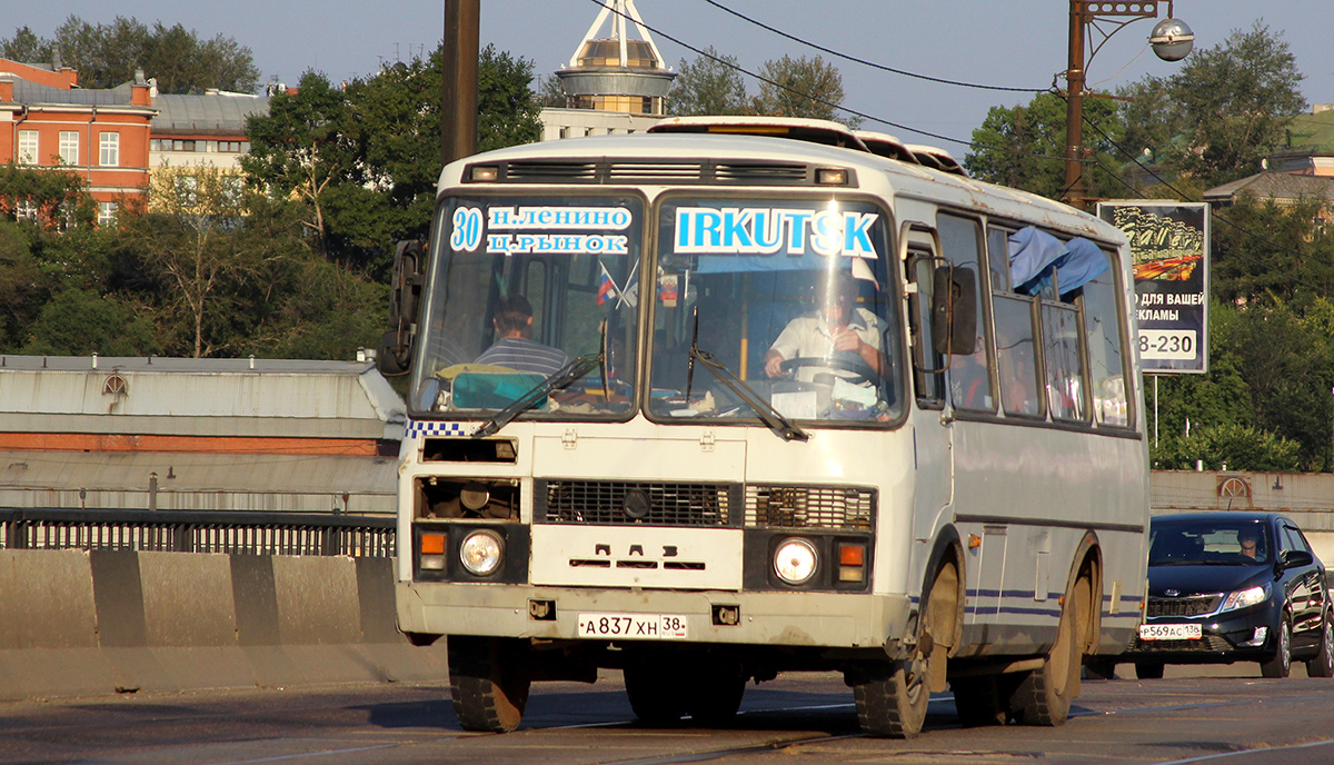 Иркутская область, ПАЗ-32054 № А 837 ХН 38