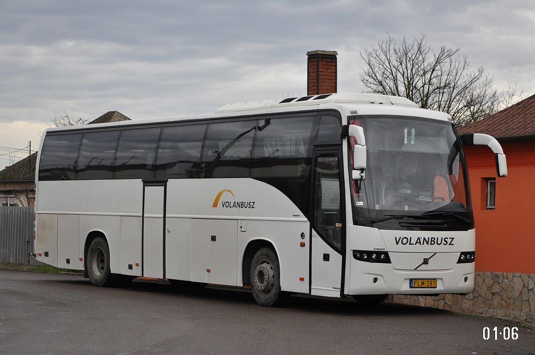 Венгрия, Volvo 9700H № FLM-281
