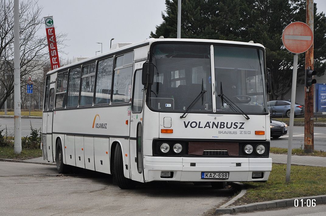 Венгрия, Ikarus 250.68 № KAZ-698